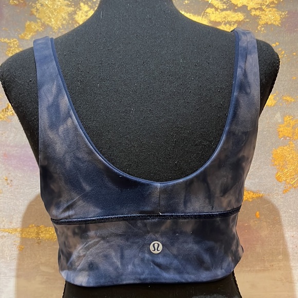 Lululemon Soulcylce *Collab* Align Reversible Sports Bra Diamond Dye Medium - Picture 2 of 9